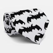 Bat Design Krawatte (Gerollt)