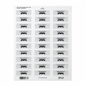 Bat Design Return Address (Vorne)