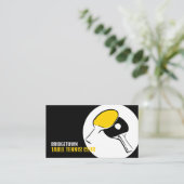 Bat Design, Tischtennis Club, Tauchlehrer Visitenkarte (Stehend Vorderseite)