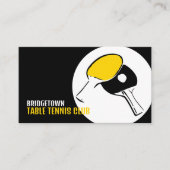 Bat Design, Tischtennis Club, Tauchlehrer Visitenkarte (Vorderseite)