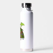 Bat Dragon Cat auf Weihnachtsbaum Trinkflasche (Links)