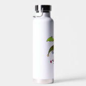 Bat Dragon Cat auf Weihnachtsbaum Trinkflasche (Rechts)