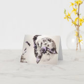 Bat Dreams 2 Blankokarte Karte (Gelbe Blume)