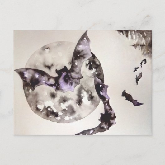 Bat Dreams 2 Postkarte (Vorderseite)