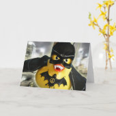 Bat Ducky Rules! Karte (Gelbe Blume)