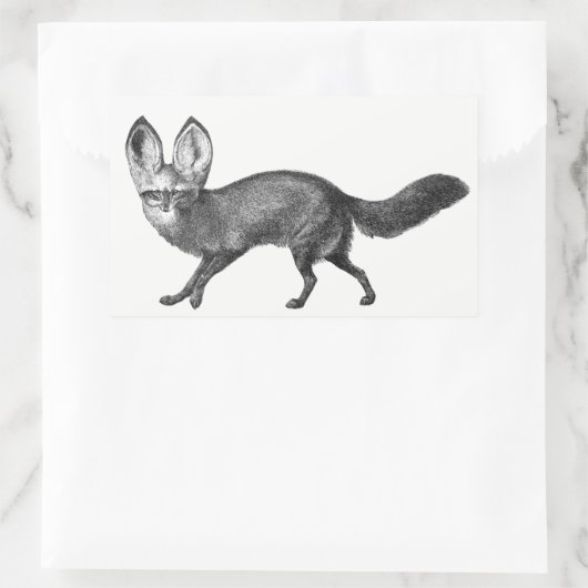 Bat Eared Fox Stickers (Tasche)