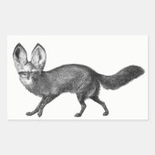 Bat Eared Fox Stickers (Vorderseite)