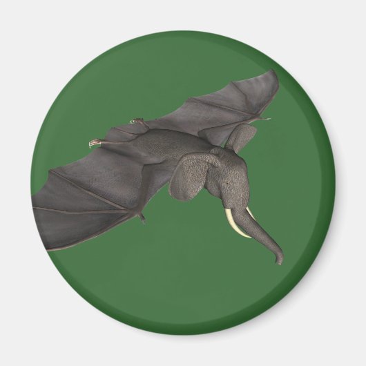 Bat Elephant Hybrid Magnet (Vorne)