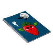 Bat Erdbeere Notizblock (Rechte Seite)