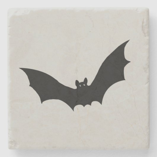 Bat Flying Untersetzer Stone Untersetzer (Vorderseite)