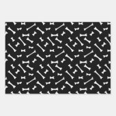 Bat-Ghost-Halloween-Muster Geschenkpapier Set (Vorderseite 2)