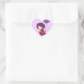 Bat Girl Sticker (Tasche)