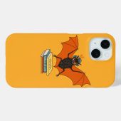 Bat Granny Book Lover Case-Mate iPhone Case (Rückseite (Horizontal))