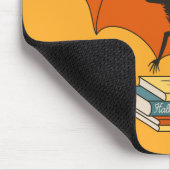 Bat Granny Book Lover Mousepad (Ecke)