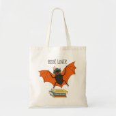 Bat Granny Book Lover Tragetasche (Vorne)