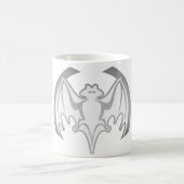 Bat Gray Inv MUSEUM Zazzle Geschenke Kaffeetasse (Mittel)