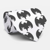 Bat Gray The MUSEUM Zazzle Geschenke Krawatte (Gerollt)