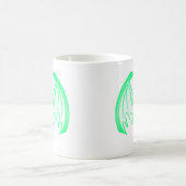 Bat Green Inv MUSEUM Zazzle Geschenke Kaffeetasse (Mittel)