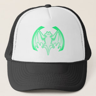 Bat Green Inv MUSEUM Zazzle Geschenke Truckerkappe