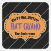Bat Guano ID220 Quadratischer Aufkleber (Vorderseite)