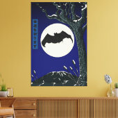 Bat Gutes Glück Leinwanddruck (Insitu (Wohnzimmer))
