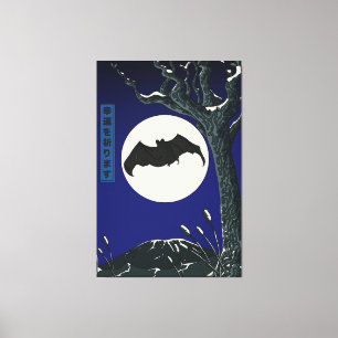 Bat Gutes Glück Leinwanddruck