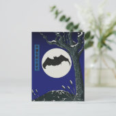 Bat Gutes Glück Postkarte (Stehend Vorderseite)