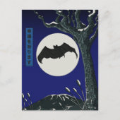 Bat Gutes Glück Postkarte (Vorderseite)