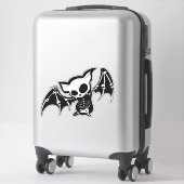 Bat Halloween Aufkleber (Koffer)