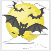 Bat Halloween Aufkleber (Blatt)