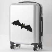 Bat halloween        aufkleber (Koffer)
