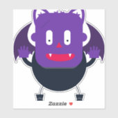 BAT-halloween Aufkleber (Blatt)