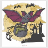 Bat Halloween Aufkleber (Blatt)