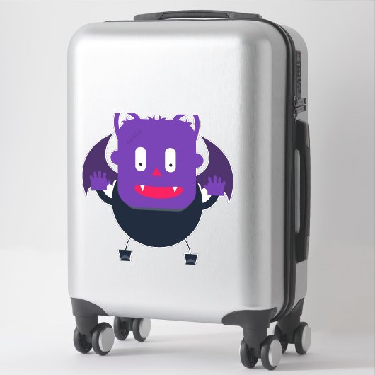 Bat halloween aufkleber (Koffer)