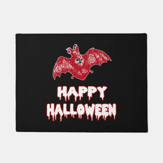 Bat Halloween Bat Kostüme Fußmatte (Vorderseite)