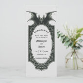 Bat Halloween bis zum Tod tun uns Teil Save the Da Einladung (Stehend Vorderseite)