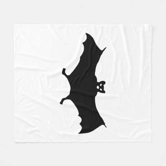 Bat Halloween Fleecedecke (Vorderseite (Horizontal))