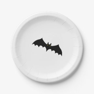 BAT-halloween Pappteller