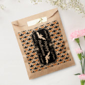 Bat Halloween Pattern Geschenktütchen (Versiegelt)