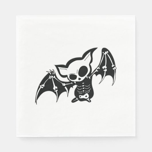 Bat Halloween Serviette (Vorderseite)