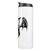 Bat Halloween Thermosbecher (Nach rechts gedreht)