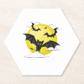 Bat Halloween Untersetzer (Vorderseite)