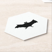 Bat Halloween Untersetzer (angewinkelt)