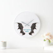 Bat Hero Große Wanduhr (Zuhause)