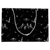 Bat Hexen Große Geschenktüte (Rückseite)