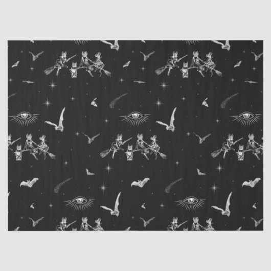 Bat Hexen Seidenpapier (Vorderseite)