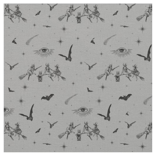 Bat Hexen Stoff (Nahaufnahme)