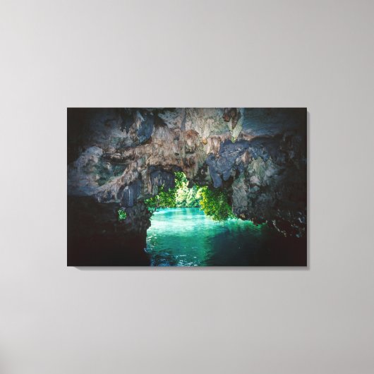 Bat Höhle in Airai, Palau, Mikronesien Leinwanddruck (Vorderseite)