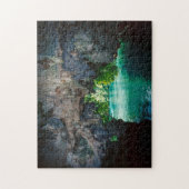 Bat Höhle in Airai, Palau, Mikronesien Puzzle (Vertikal)