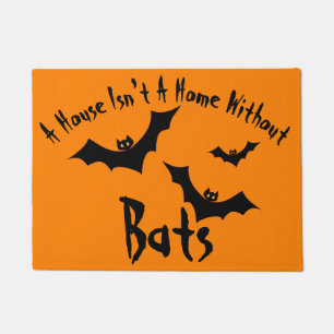 Bat House Halloween Fußmatte